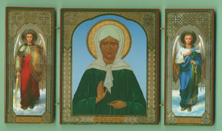 Matrona Moskovalainen - Painetut pyhien ikonit - 300620221300 - 1