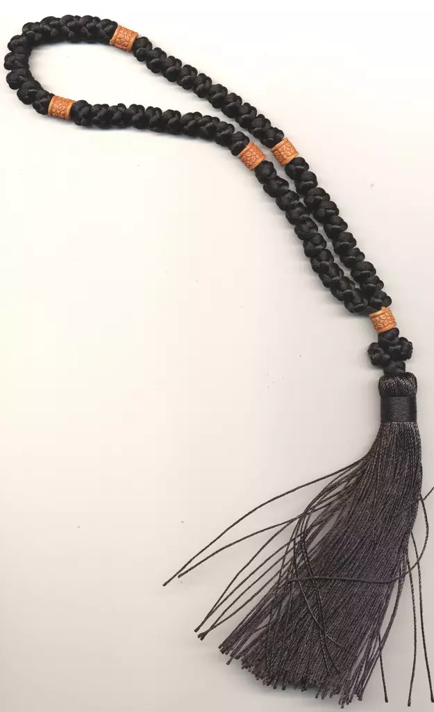 Musta rukousnauha 50 solmua - Rukousnauhat - 5320241131 - 1