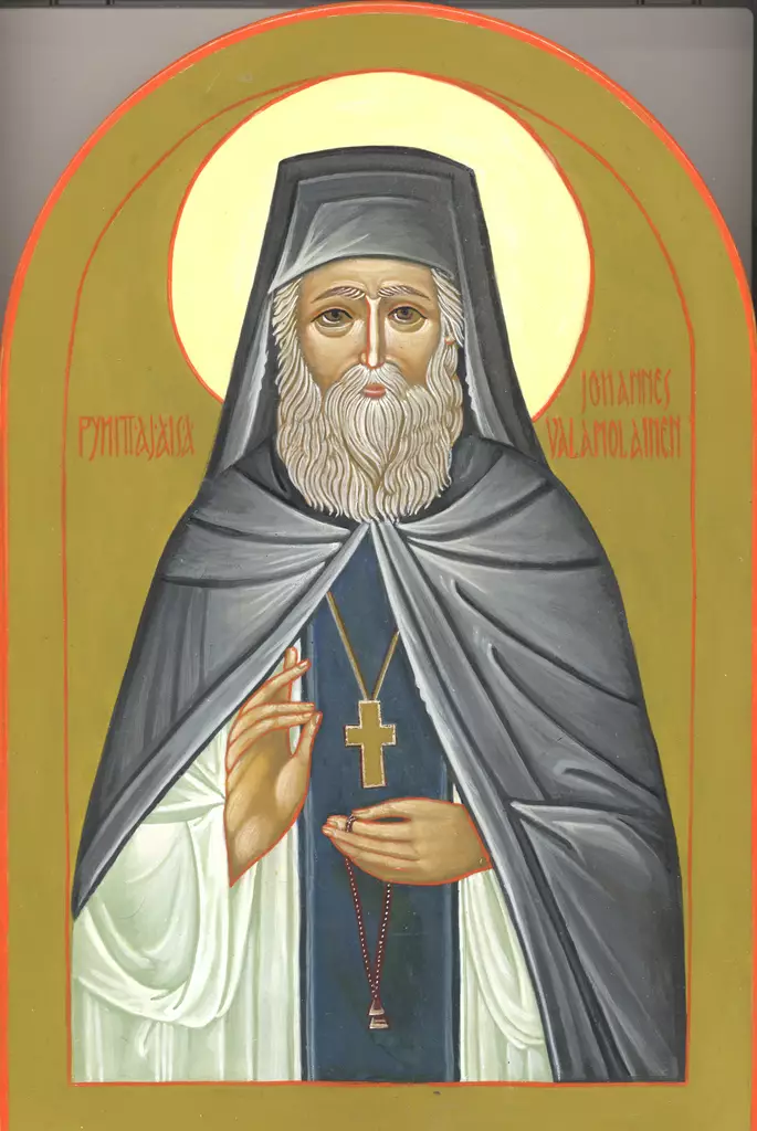 Pyhittäjä Johannes Valamolainen - Valamossa valmistetut Pyhien ikonit - 1452024921 - 1