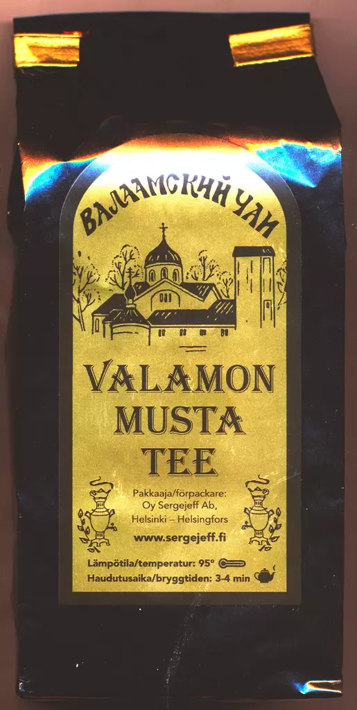 Valamon musta tee - Luostarin teet - 6409470014021 - 2
