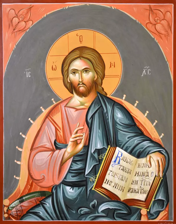 Kristus kaikkivaltias - Maalatut Kristus & Jumalanäiti-ikonit - 070420251311 - 1