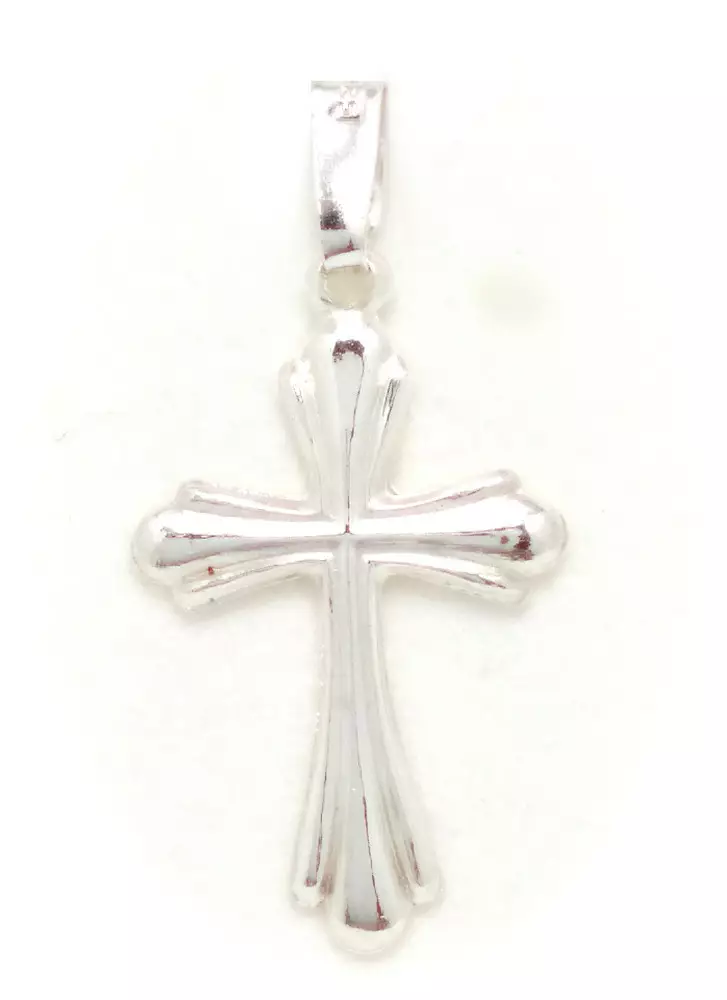 Muotoristi iso hopea 30mm - Kaularistit - 261220221351 - 1