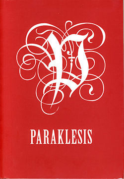 Paraklesis - Liturgian käsikirjat - 9789525870411 - 1