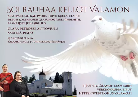 Soi rauhaa kellot Valamon -  - LP0012 - 2