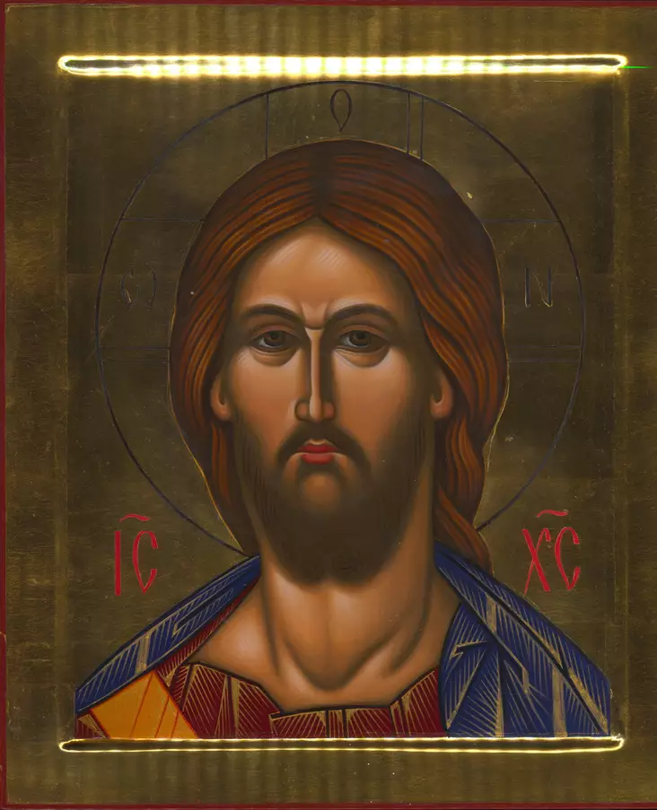 Kristus kaikkivaltias - Maalatut Kristus & Jumalanäiti-ikonit - 300720211432 - 1