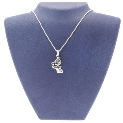 Hopeinen enkeliriipus Nallerasiassa - Erikoiskorut - 14220231213 - 1