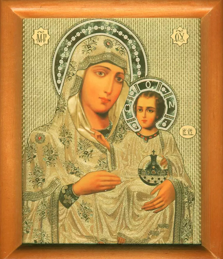 Jerusalemin Jumalanäiti - Painetut Kristus ja Jumalanäiti-ikonit - 13720251913 - 1