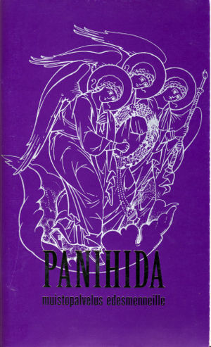 Panihida - Liturgian käsikirjat - 9789525652703 - 1