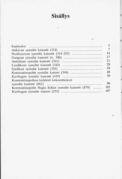 Paikallissynodien kanonit - Yleinen teologia kirjallisuus - 9519071644 - 2