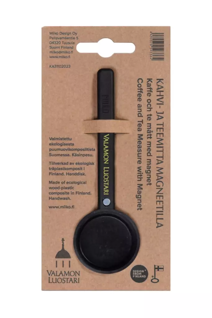 Kahvi- ja teemitta magneetilla, Valamon logolla - Muut astiat - 6430070593364 - 1