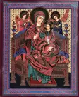 Jumalanäiti valtaistuimella II - Painetut pyhien ikonit - 22102022915 - 1