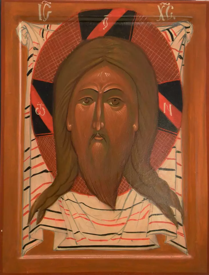 Kristus Käsittätehty - Valamo Kristus ja Jumalanäiti-ikonit - 1601202265 - 1