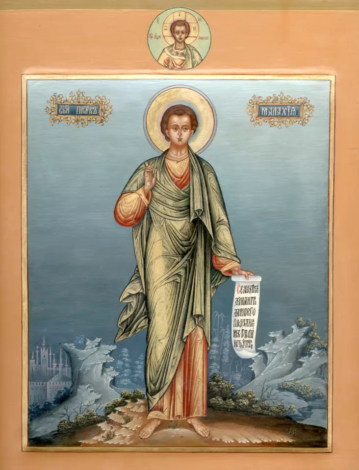 Profeetta Malakia - Käsinmaalatut Pyhien ikonit - 03012015 - 1