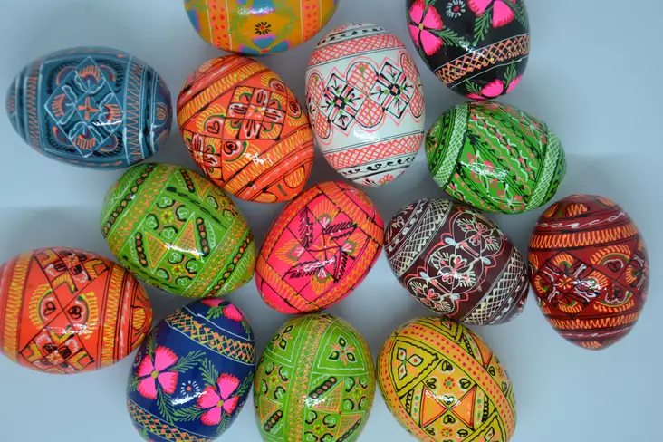 Puumuna maalattu - Käsinmaalatut munat - 19032015 - 1