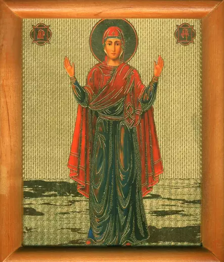 Jumalanäidin suojelus - Painetut Kristus ja Jumalanäiti-ikonit - 13720251916 - 1