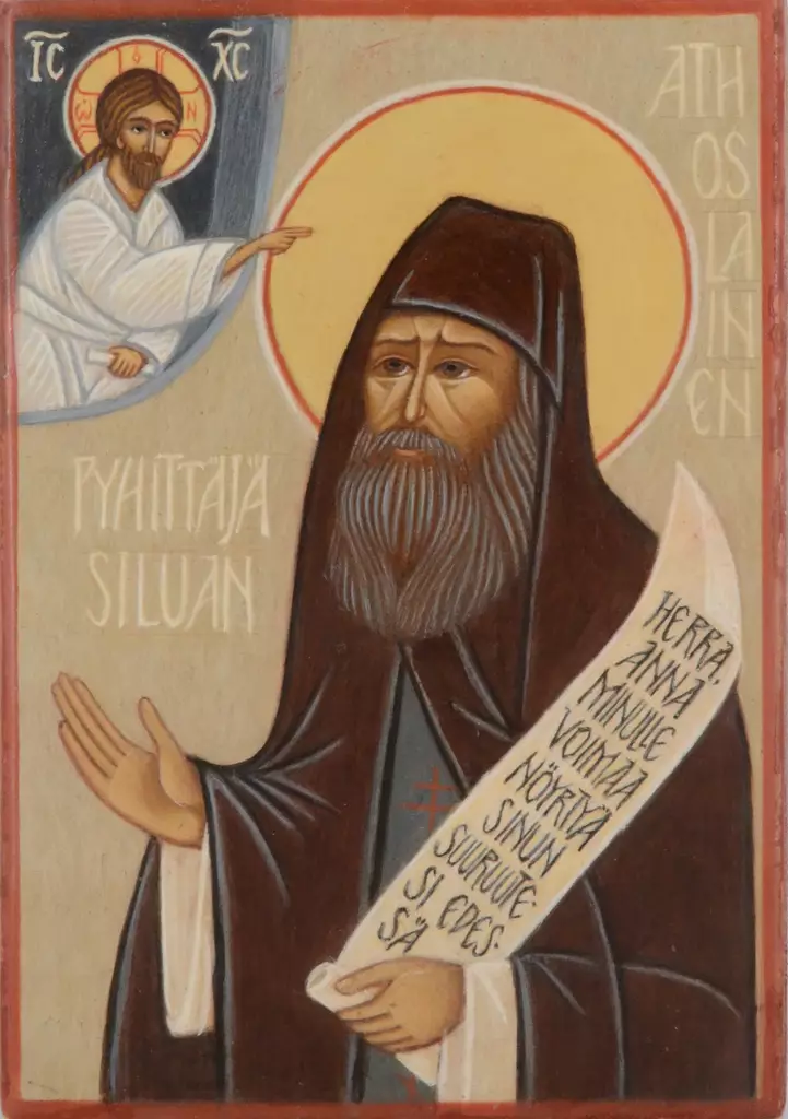 Pyhittäjä Siluan - Valamossa valmistetut Pyhien ikonit - 6320241456 - 1