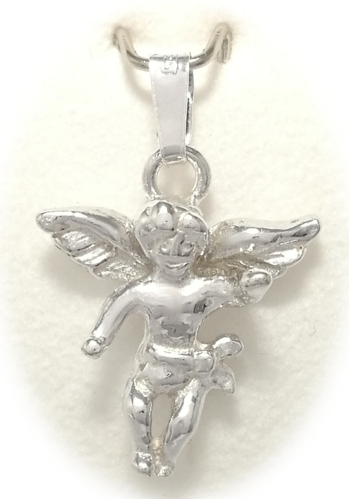 Enkeliriipus hopea 1,5cm - Ristit ja korut - 100720211547 - 1