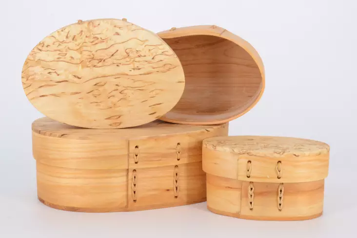 Visakoivu rasia keskikoko 2 - Koriste-esineet - 9620231807 - 1