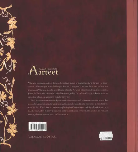 Valamon luostarin aarteet - Yleinen teologia kirjallisuus - 9789525495218 - 2