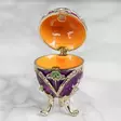 Emali/kultarasia Fabergé lila - Emalimunat - 5017224431768 - 1