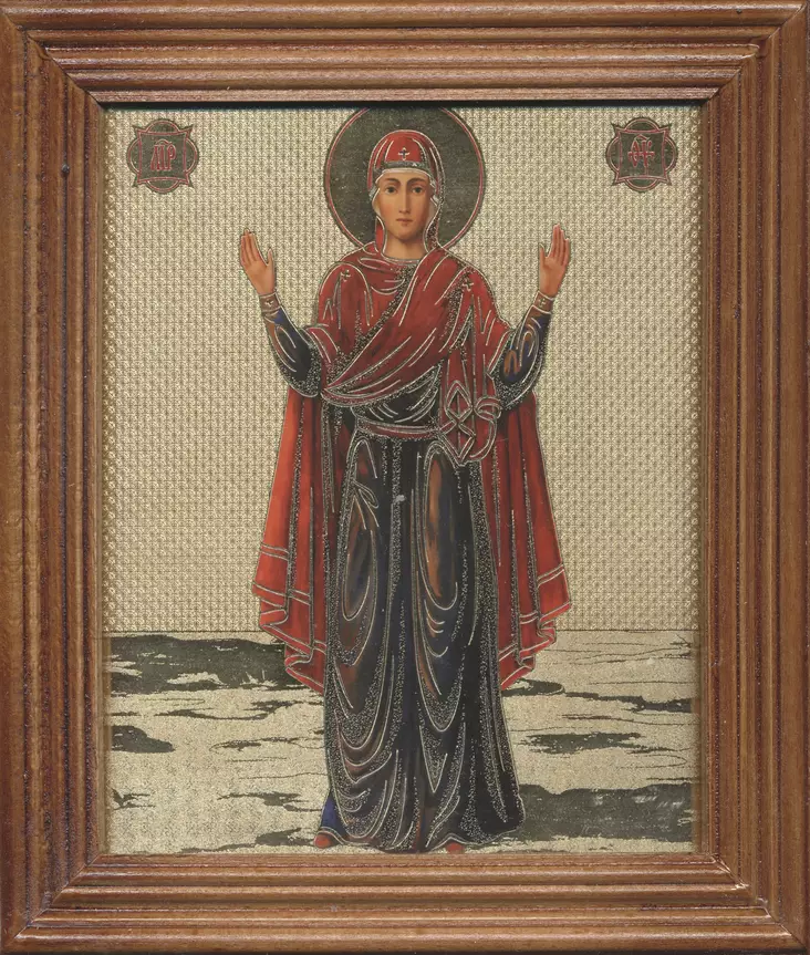 Jumalanäiti - Painetut Kristus ja Jumalanäiti-ikonit - 31720241208 - 1