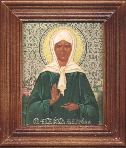 Pyhä Matroona Moskovalainen - Painetut pyhien ikonit - 1820241159 - 1