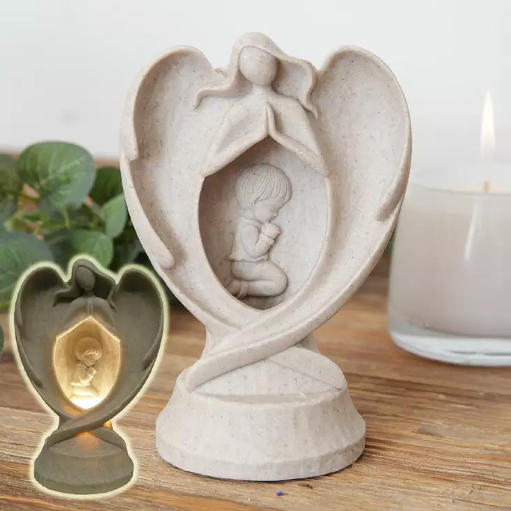 Hiekkaenkeli ja lapsi - Koriste-esineet - 5017224886339 - 1