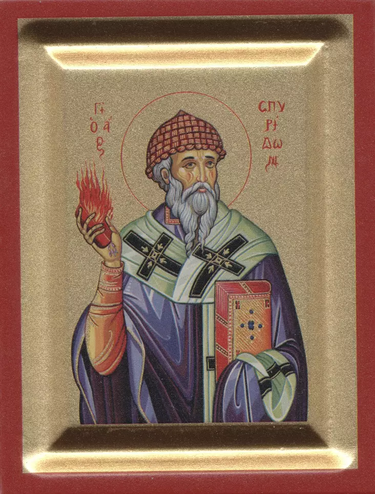 Spyridon Trimythusin piispa - Muut ikonit - 28620251319 - 1