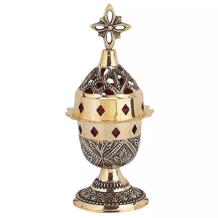 Pöytälampukka "pieni kupoli" pronssi - Lampukat - 8831B - 1