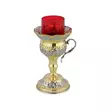 Pöytälampukka hopea ja kulta - Lampukat - 9541.15GN - 1