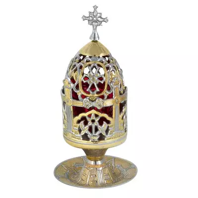 Pöytälampukka hopea ja kulta - Lampukat - 9876GN - 1